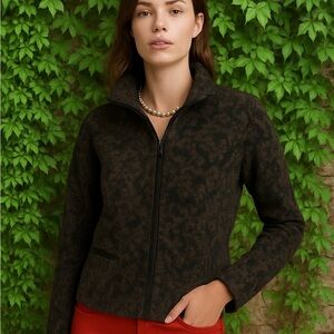 COLD AIR DESIGN Zip Front Fleece, L